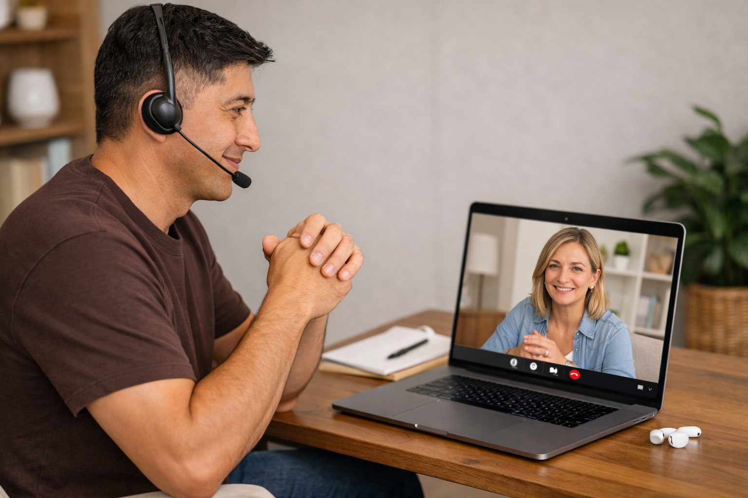 Coaching virtual · sesión por videollamada